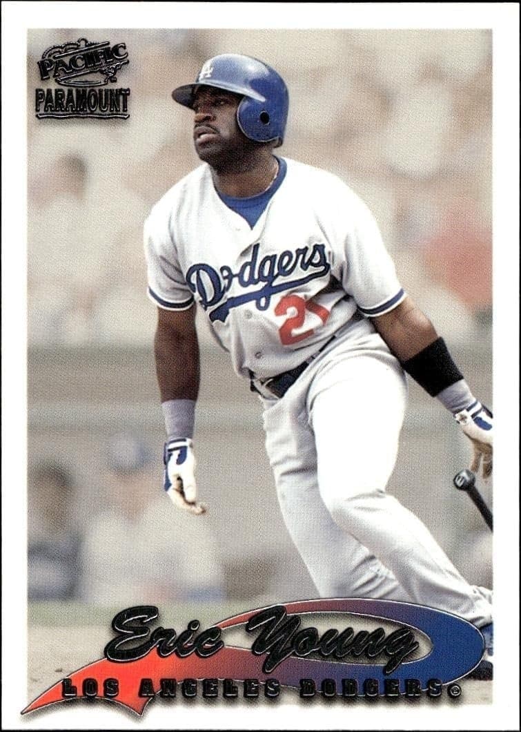 1999 Pacific Paramount Eric Young #123 trading card