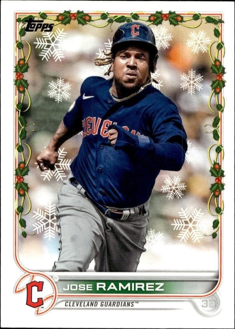 2022 Topps Holiday Jose Ramirez #HW151 trading card