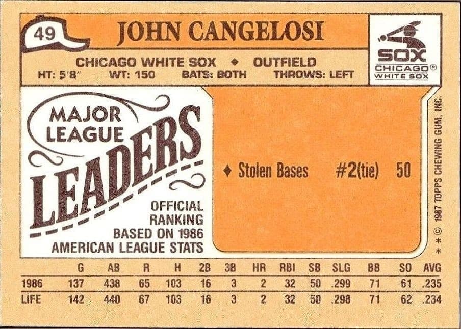 John Cangelosi - Back