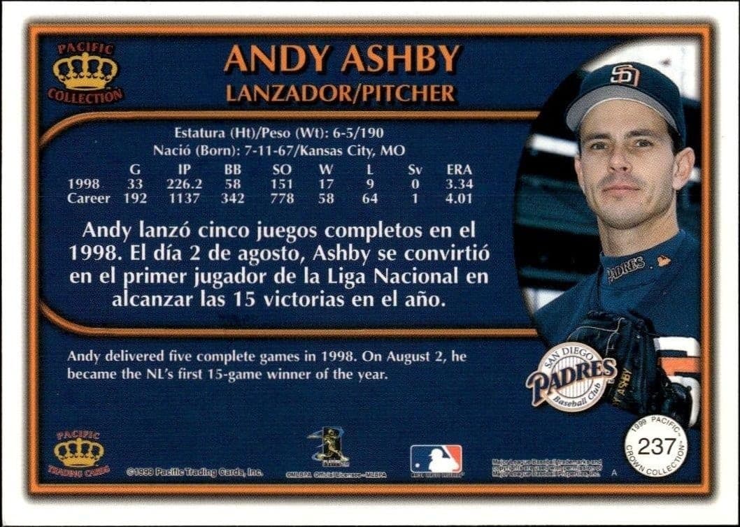 Andy Ashby - Back