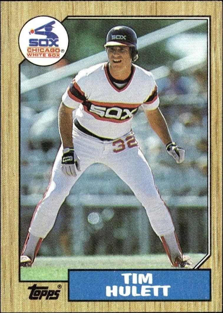 1987 Topps Tim Hulett #566 trading card