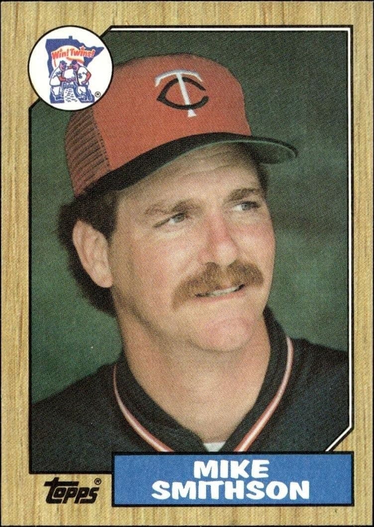 1987 Topps Mike Smithson #225 trading card