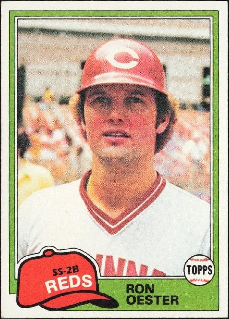 1981 Topps Ron Oester #21 trading card