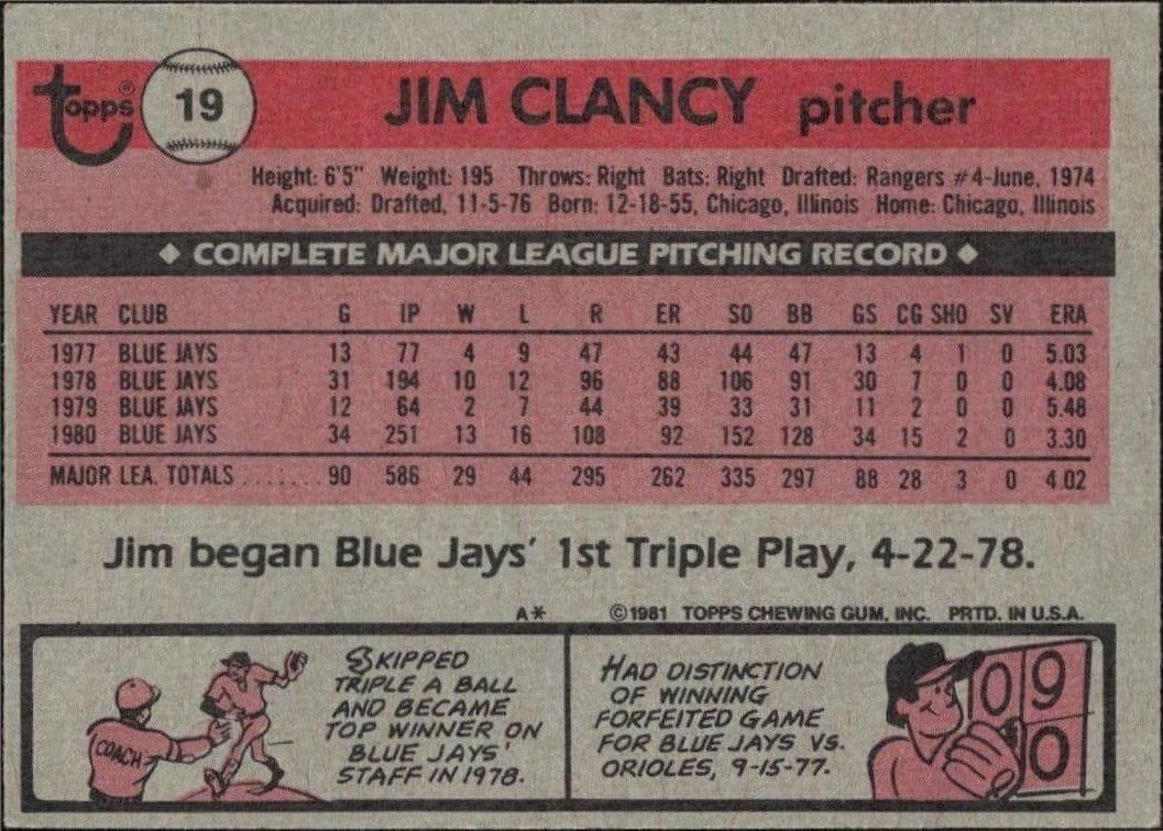 Jim Clancy - Back
