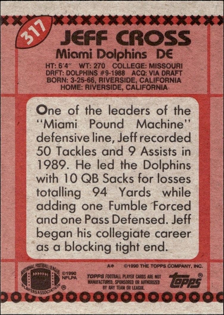Jeff Cross - Back