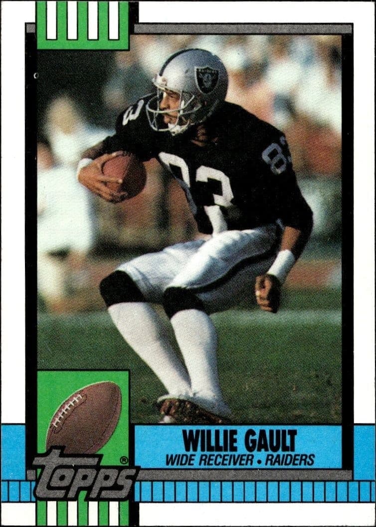 1990 Topps Willie Gault #288 trading card