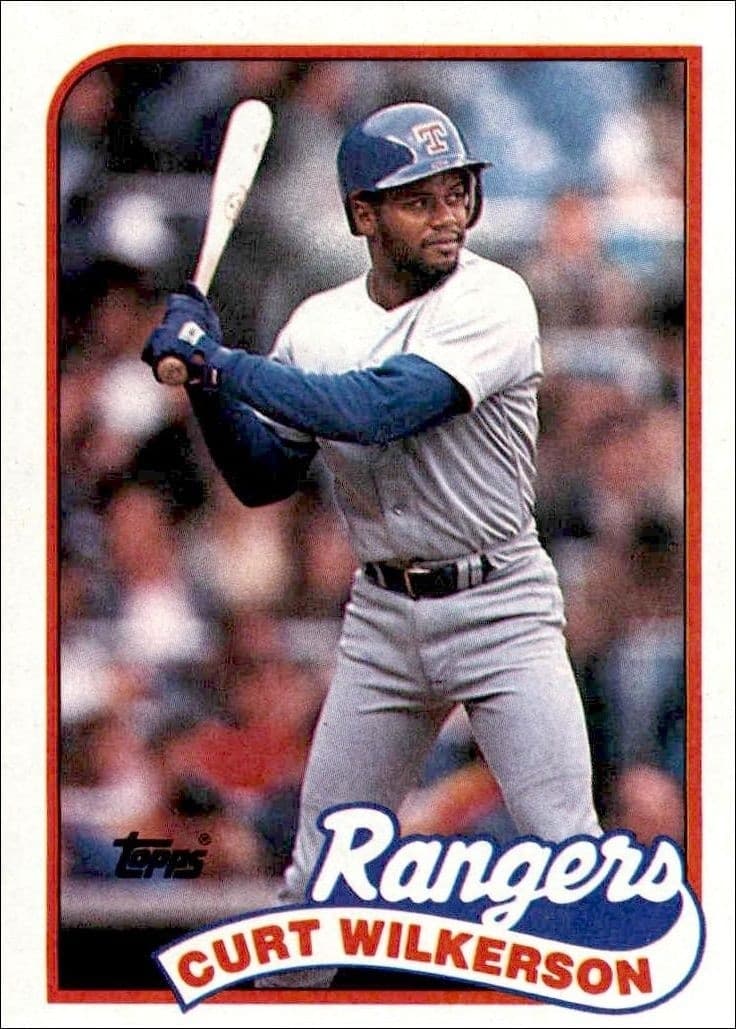 1989 Topps Curt Wilkerson #331 trading card