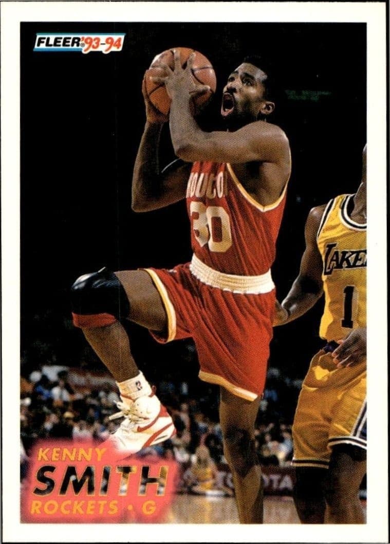 1993-94 Fleer Kenny Smith #80 trading card