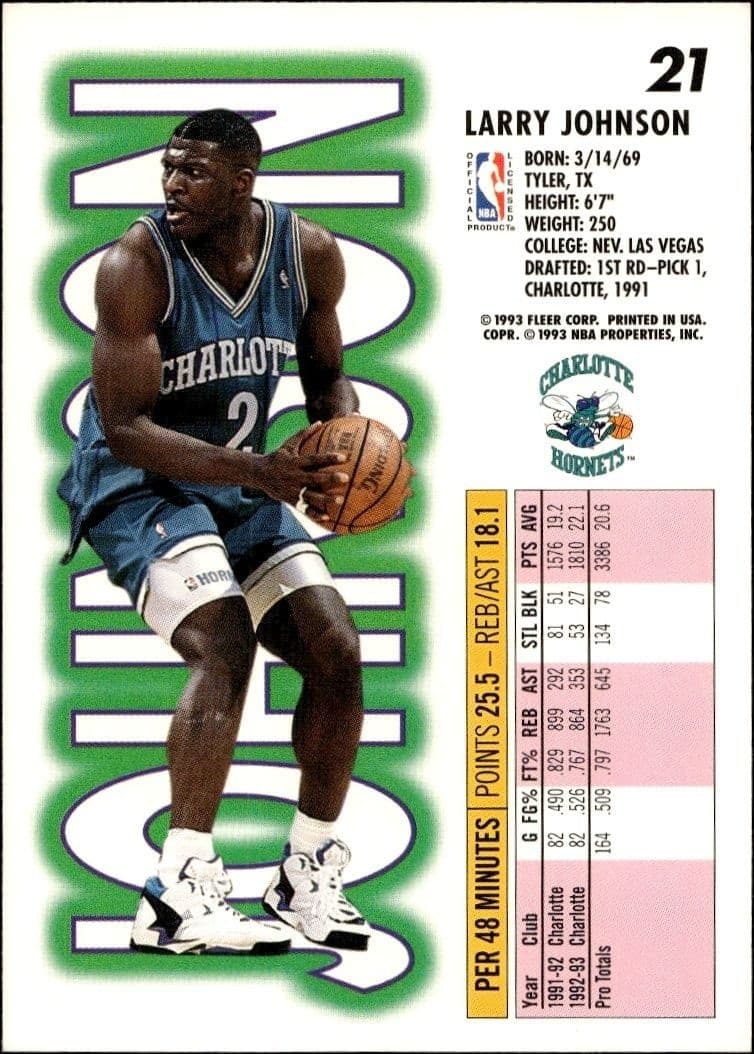 Larry Johnson - Back