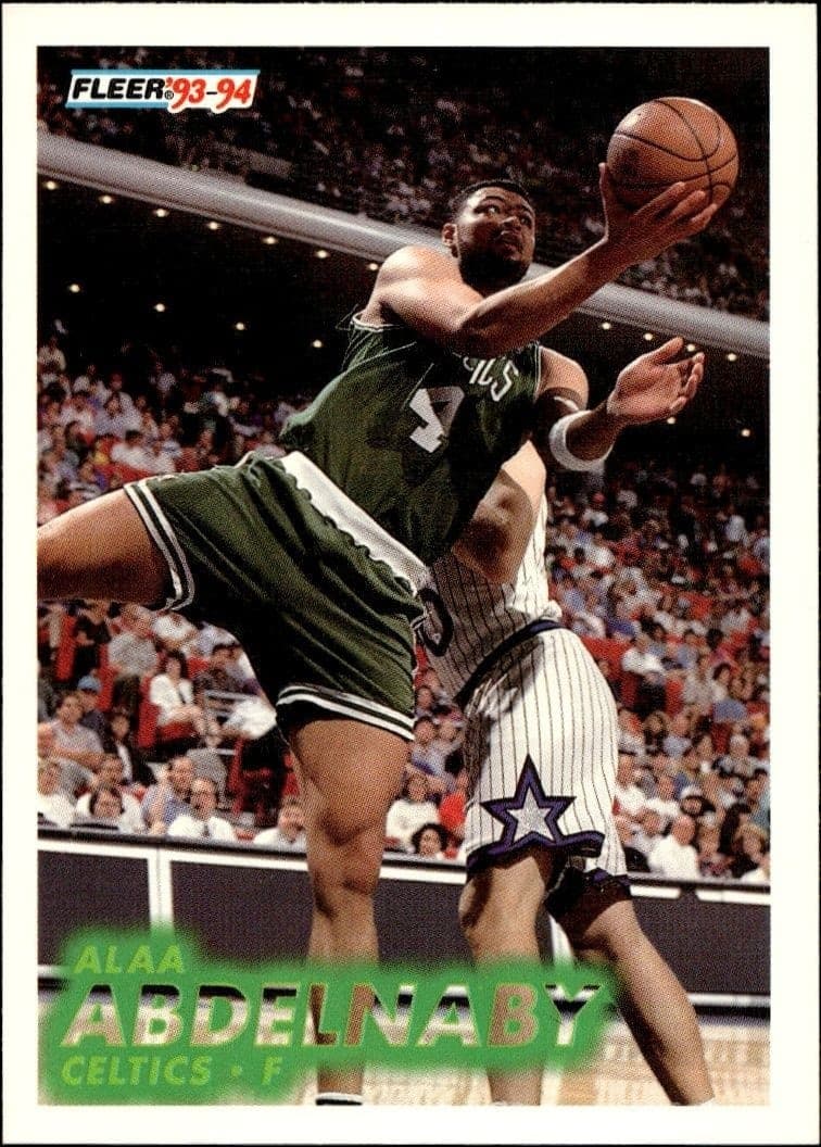 1993-94 Fleer Alaa Abdelnaby #9 trading card