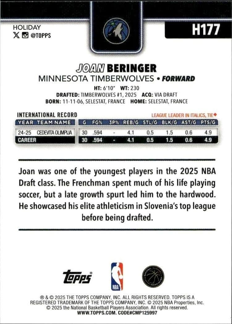 Joan Beringer - Back