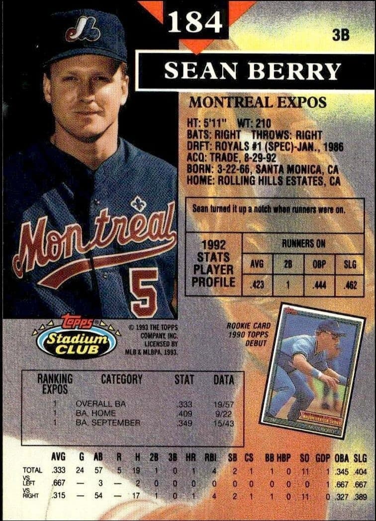 Sean Berry - Back