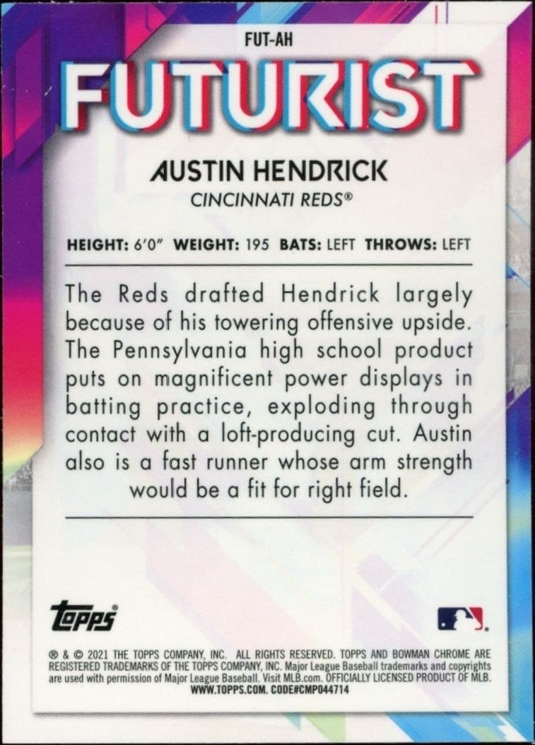Austin Hendrick - Back