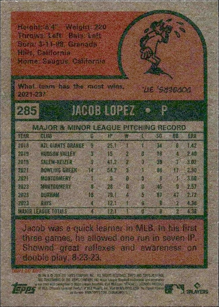Jacob Lopez - Back