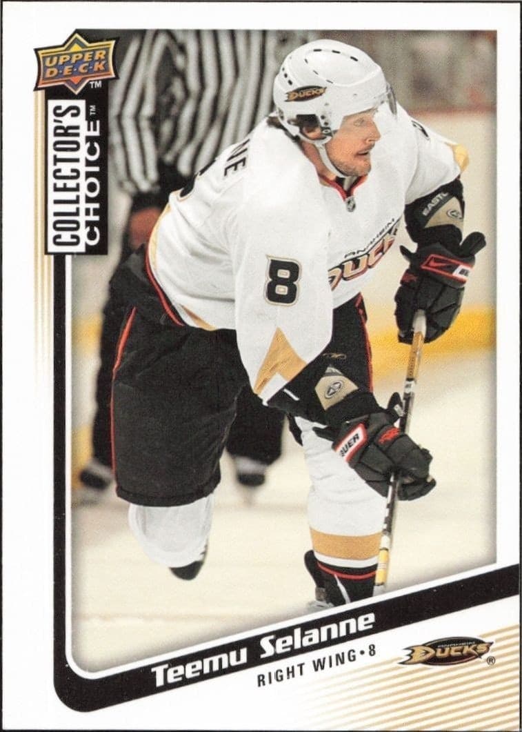 2009-10 Upper-Deck Collector's Choice Teemu Selanne #95 trading card