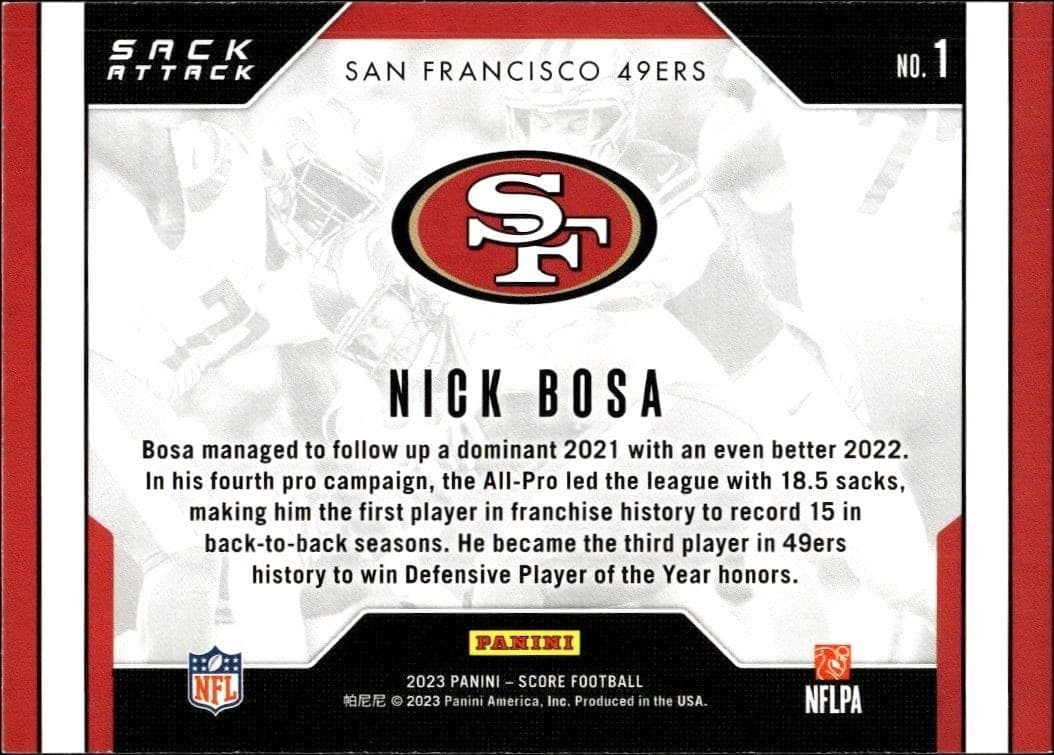 Nick Bosa - Back
