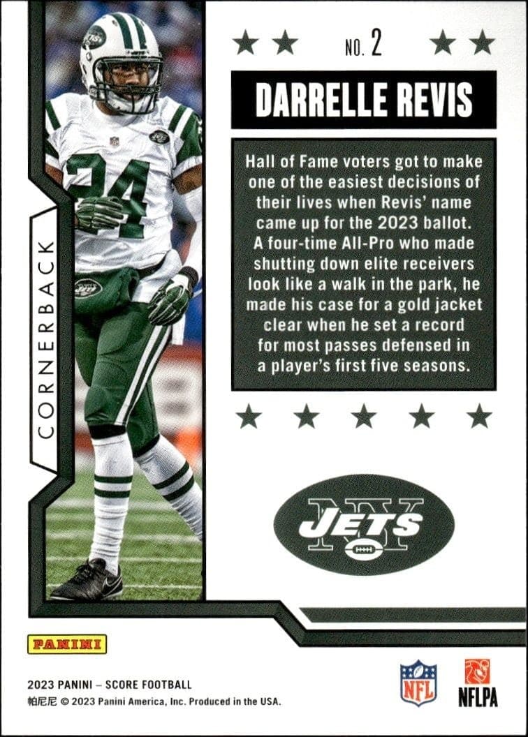 Darrelle Revis - Back