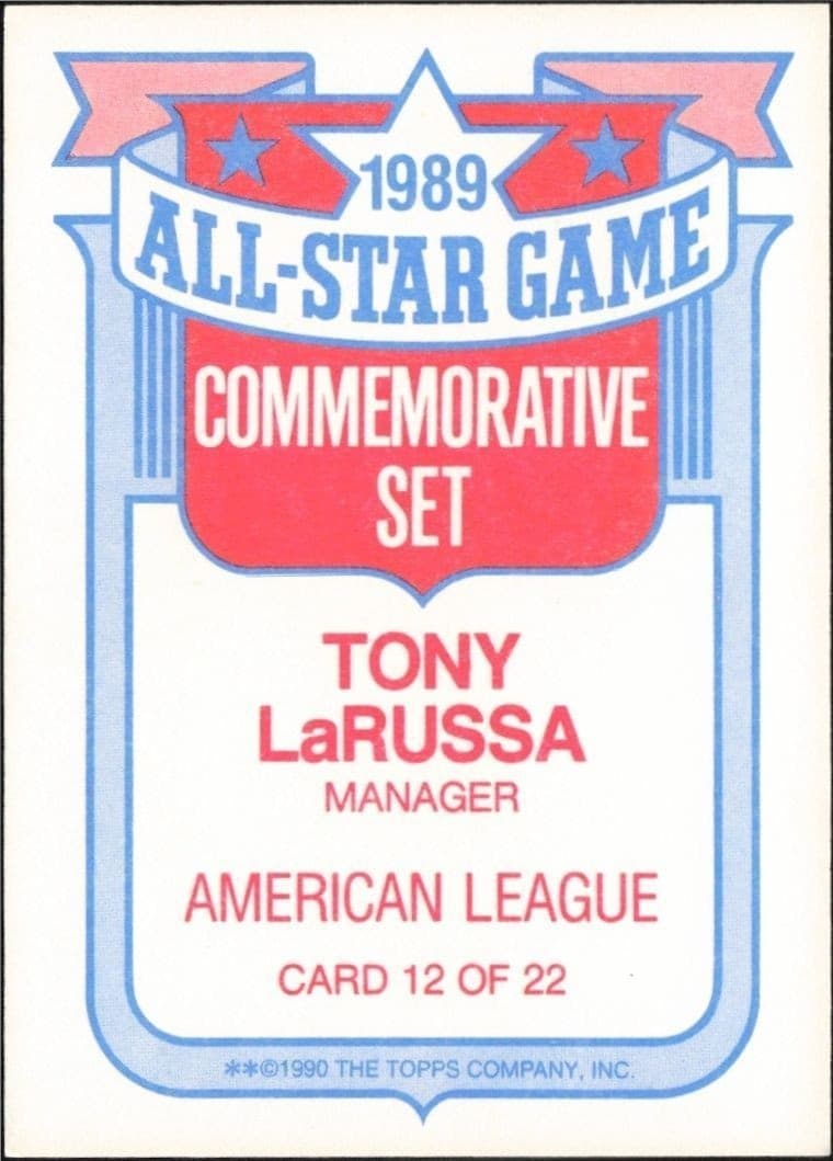 Tony LaRussa - Back
