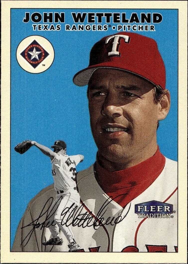 2000 Fleer Tradition Glossy John Wetteland #321 trading card