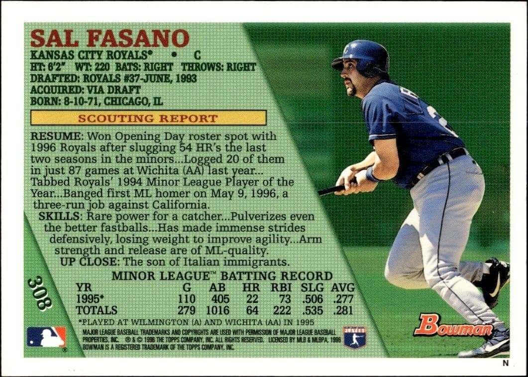 Sal Fasano - Back