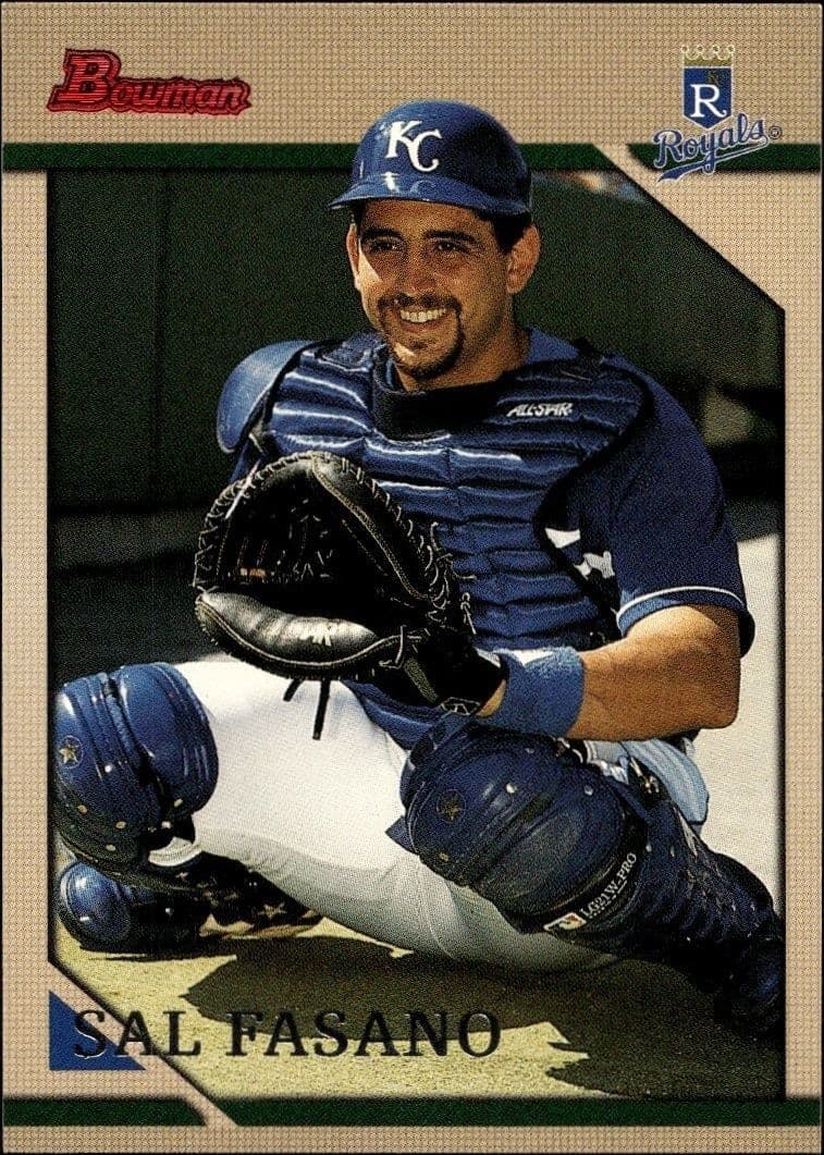 1996 Bowman Sal Fasano #308 trading card