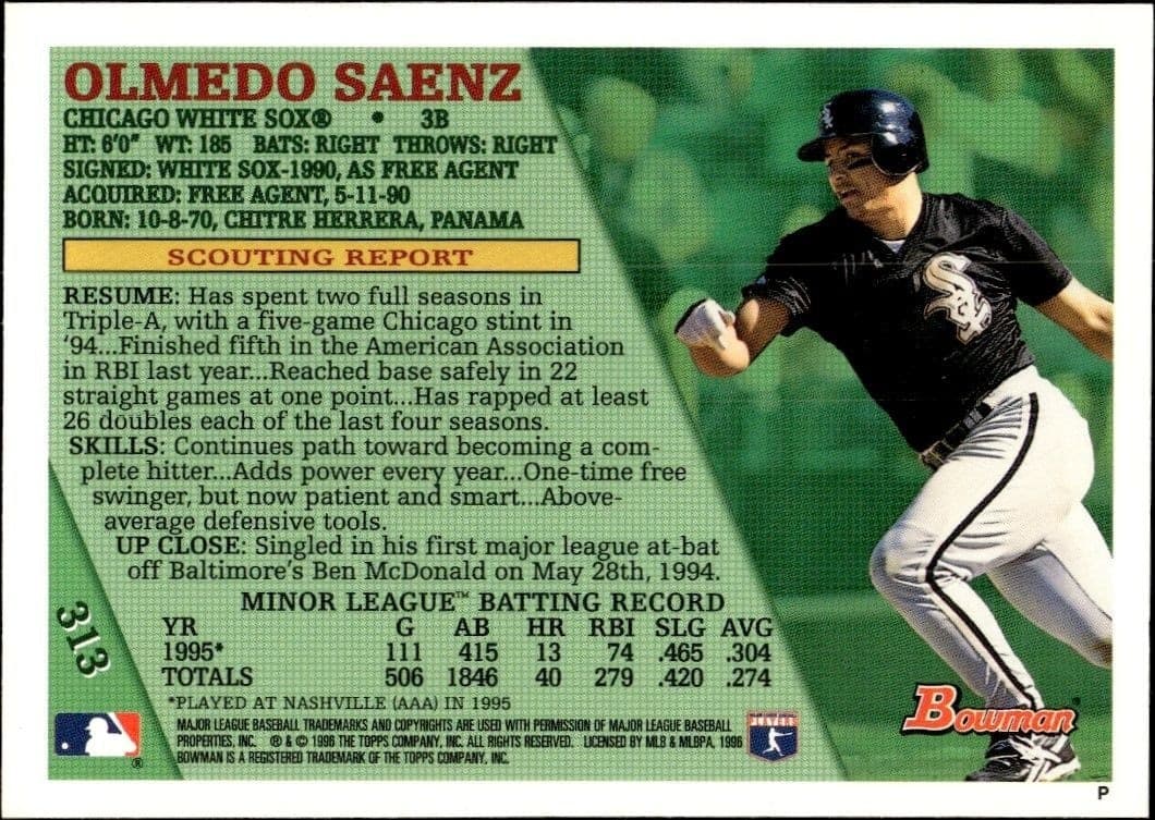Olmedo Saenz - Back
