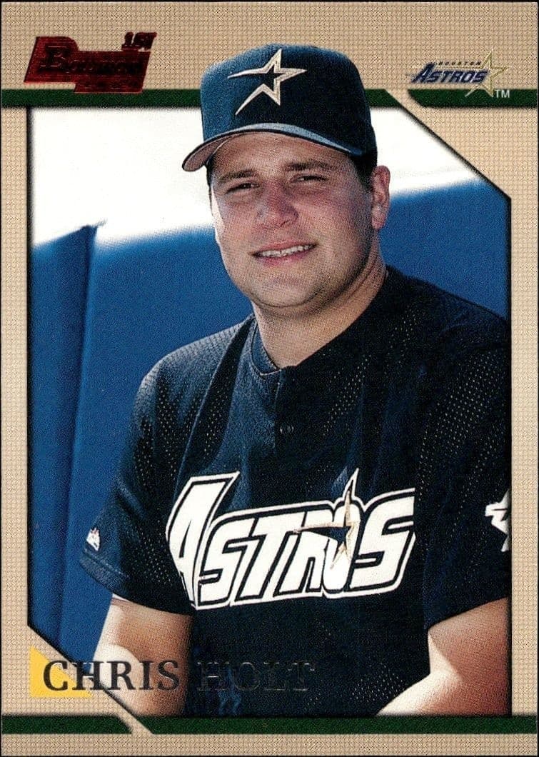 1996 Bowman Chris Holt #315 trading card