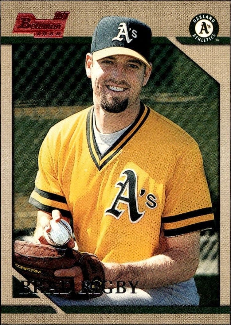 1996 Bowman Brad Rigby #321 trading card