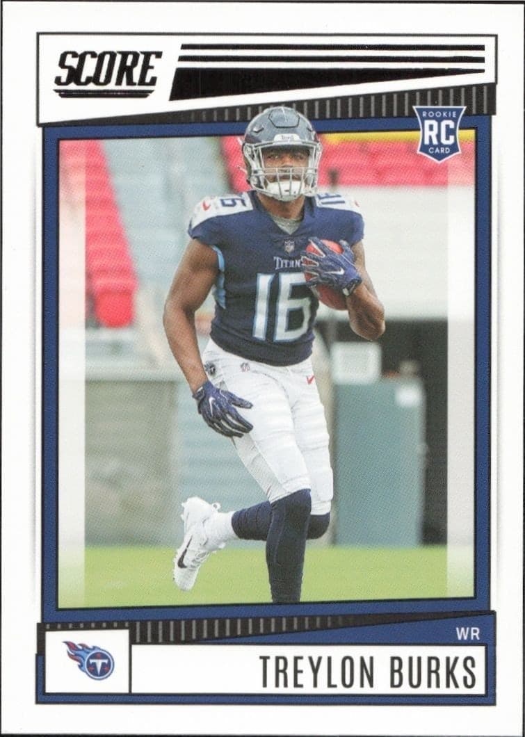 2022 Panini Score Treylon Burks #380 trading card