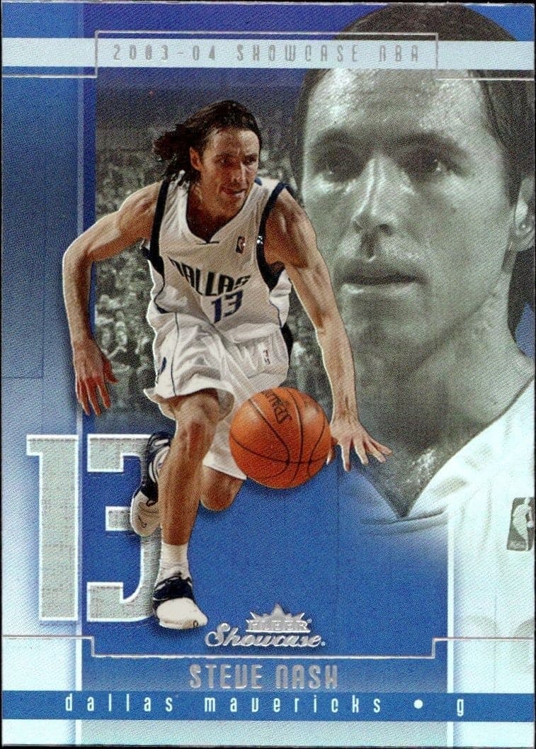 2003-04 Fleer Showcase Steve Nash #11 trading card