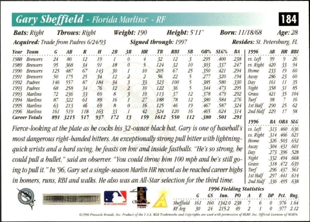 Gary Sheffield - Back