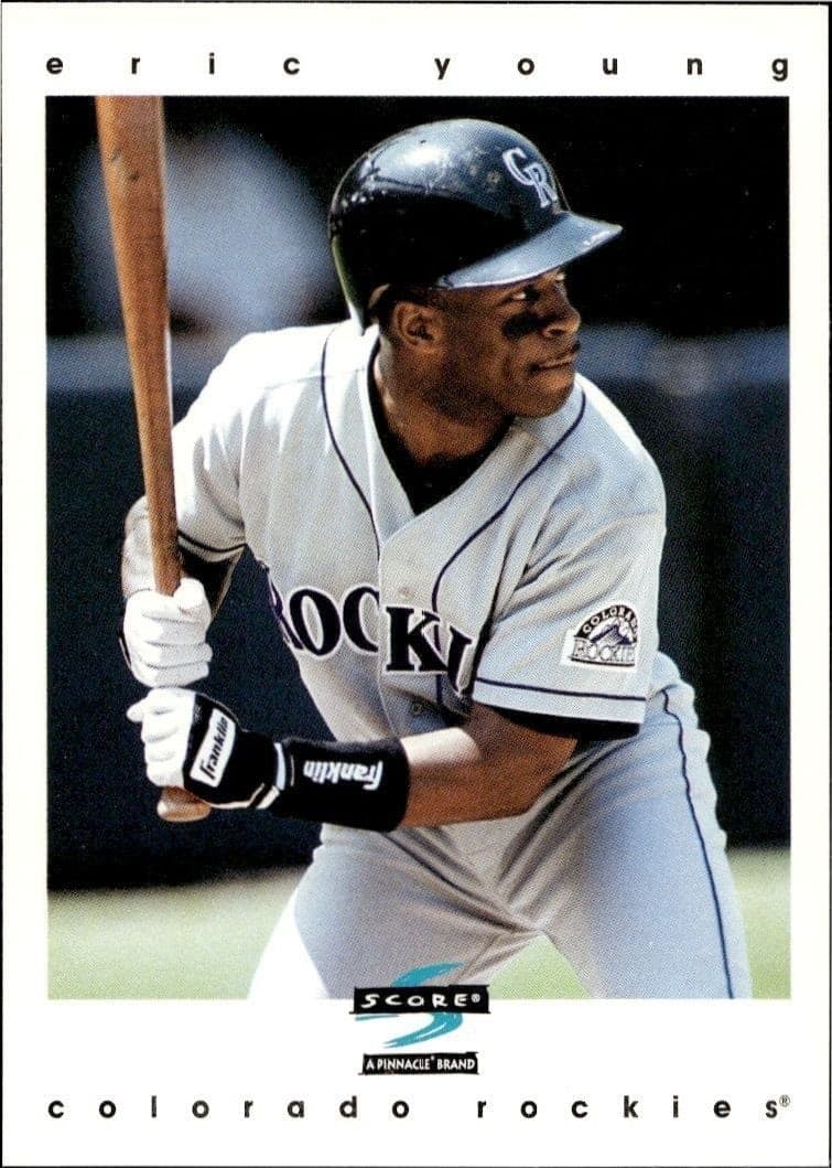 1997 Score Eric Young #169 trading card