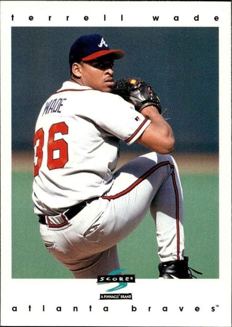 1997 Score Terrell Wade #199 trading card