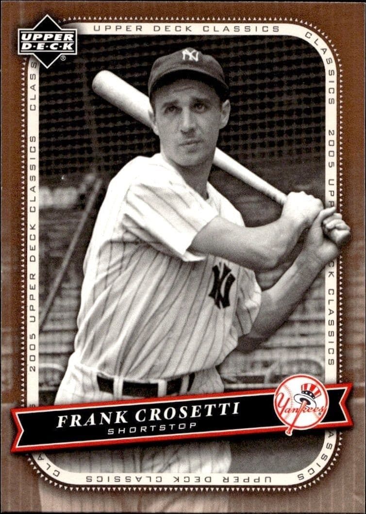 Frank Crosetti - Front