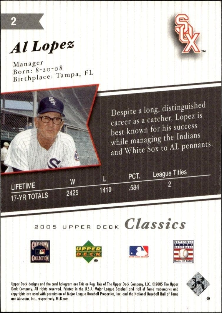 Al Lopez - Back