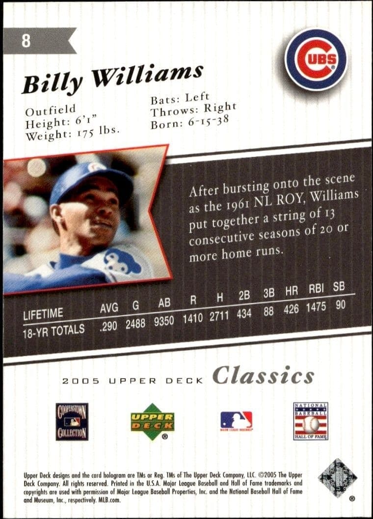 Billy Williams - Back