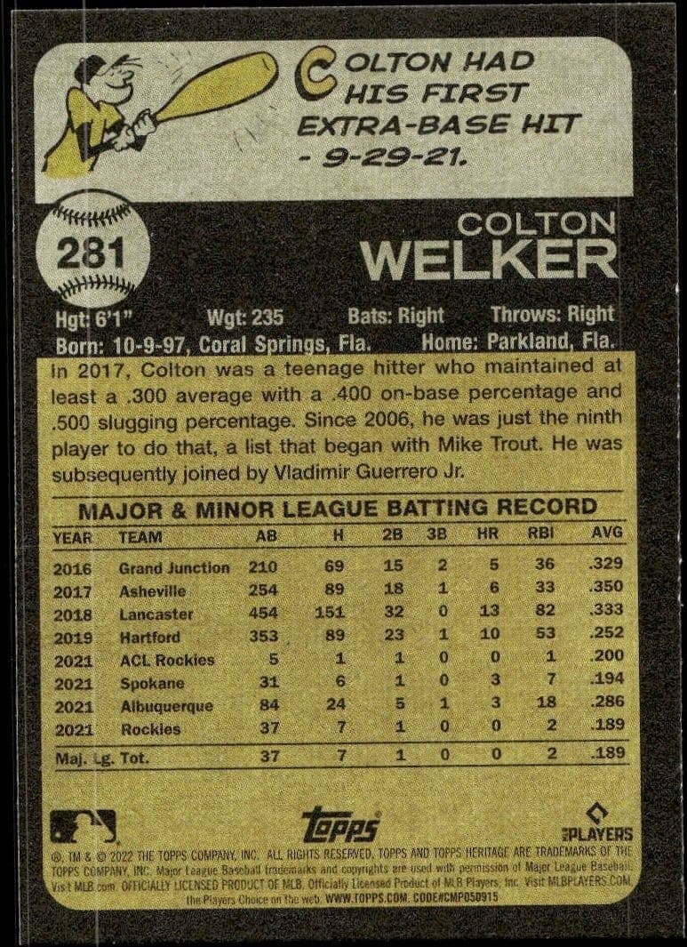 Colton Welker - Back