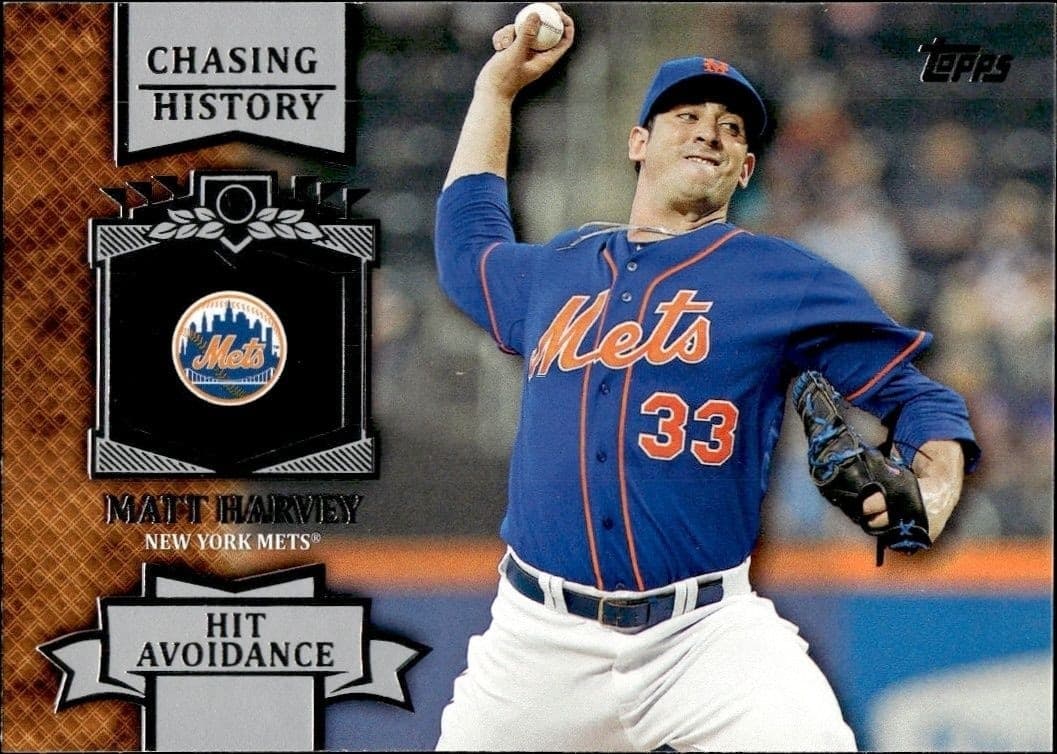 2013 Topps Update Series Matt Harvey #CH-142 trading card