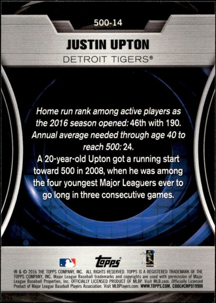 Justin Upton - Back