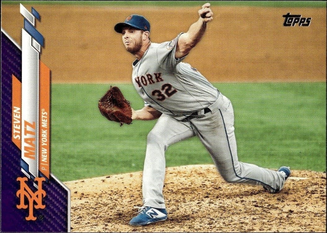 2020 Topps Steven Matz #128 trading card