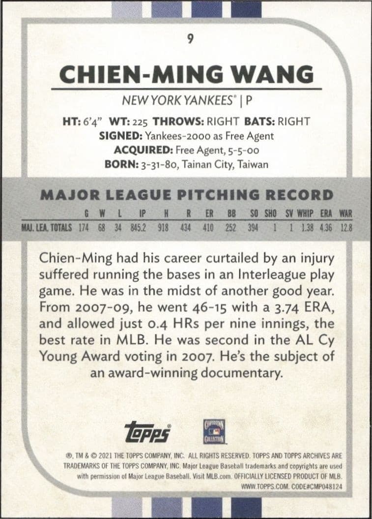 Chien-Ming Wang - Back