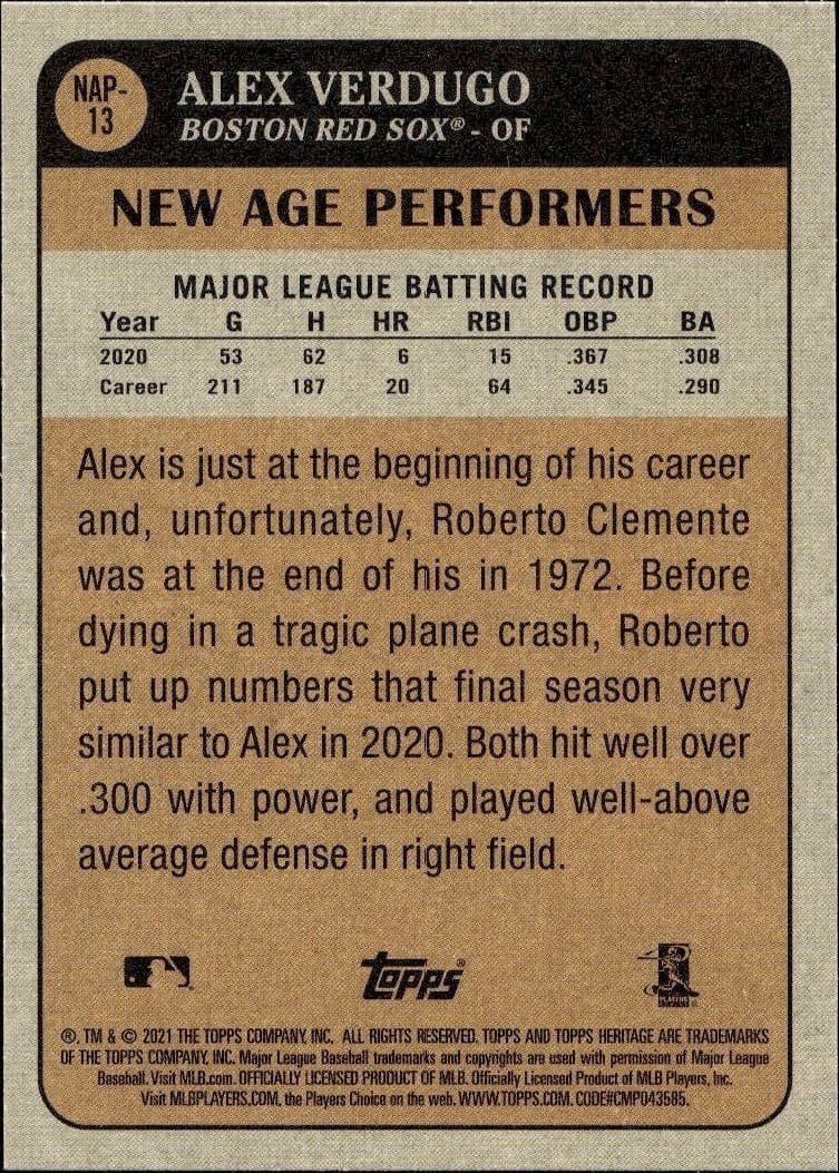 Alex Verdugo - Back