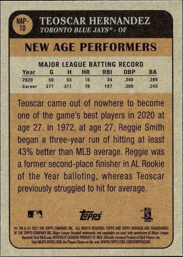 Teoscar Hernandez - Back