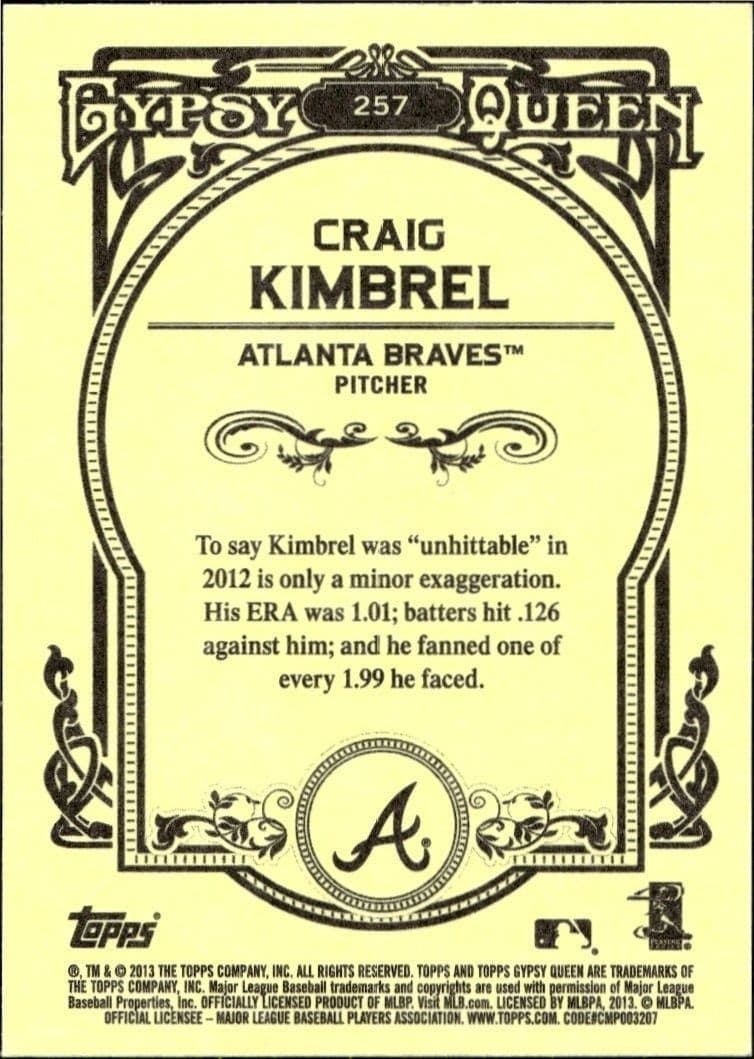 Craig Kimbrel - Back