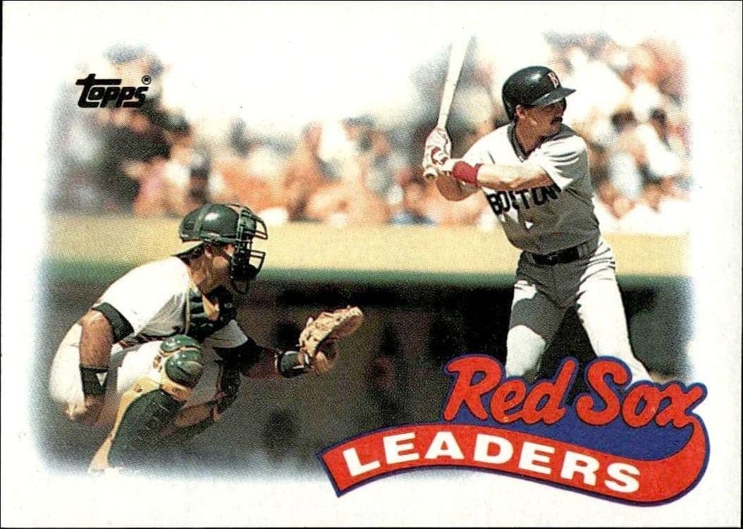 Red Sox Leaders - Front