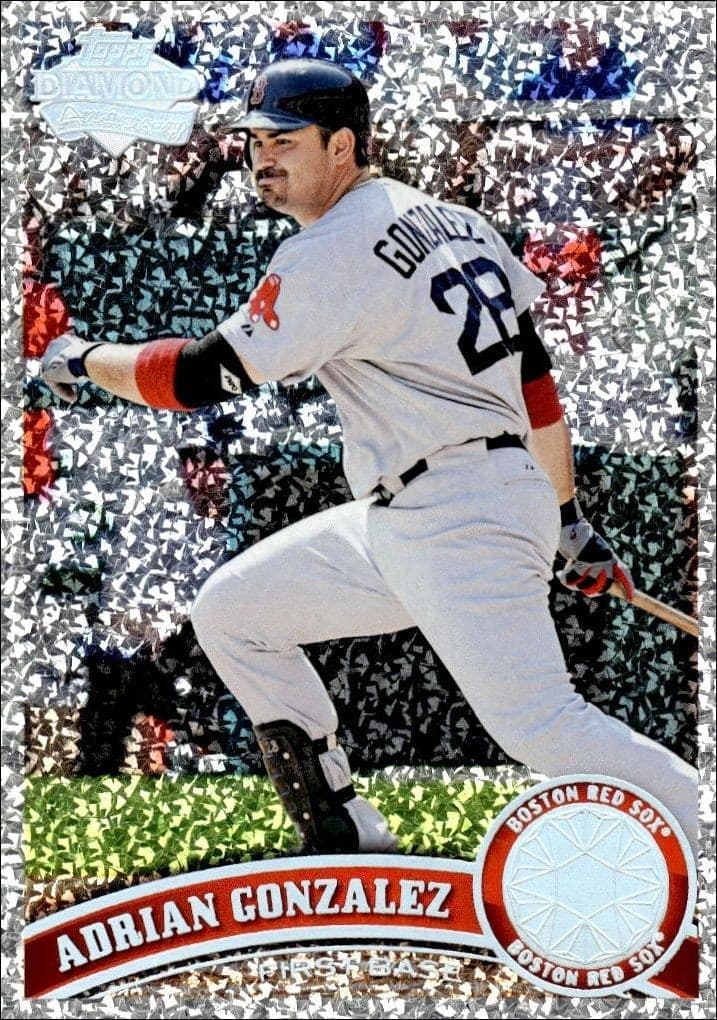 2011 Topps Update Series Adrian Gonzalez #US1 trading card