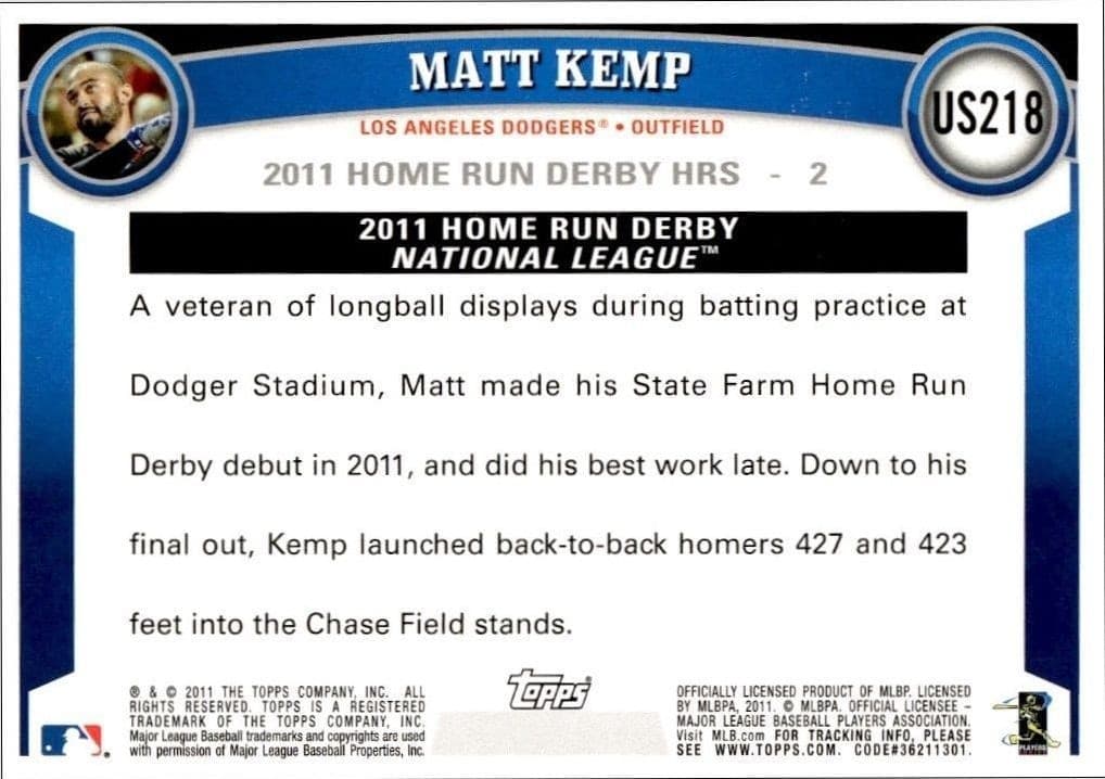 Matt Kemp - Back