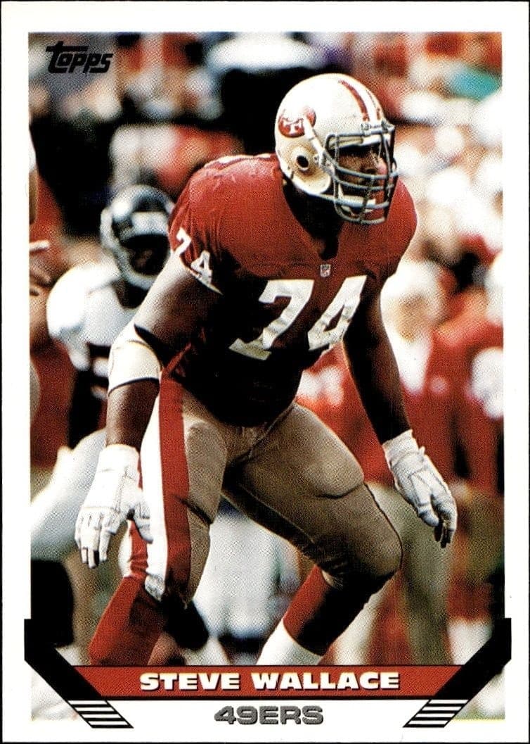 1993 Topps Steve Wallace #226 trading card