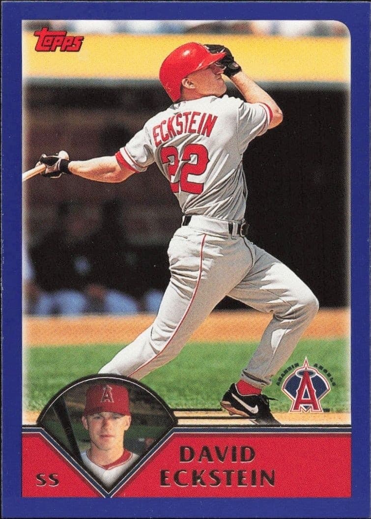 2003 Topps David Eckstein #104 trading card