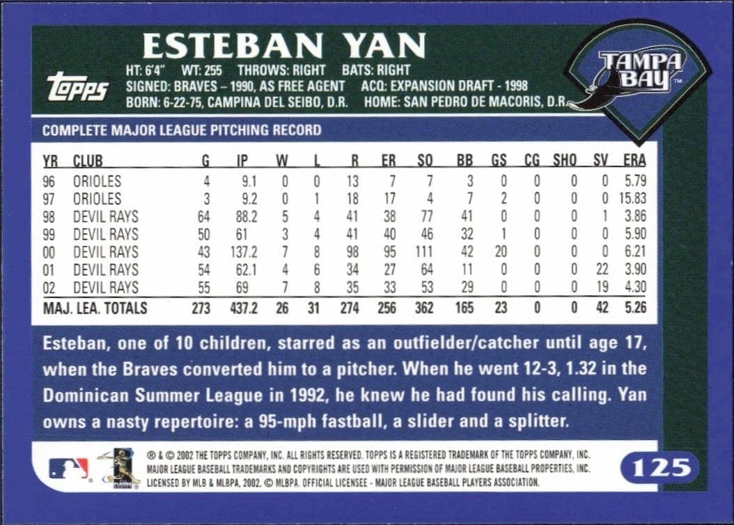 Esteban Yan - Back